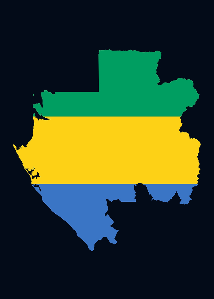 Gabon map