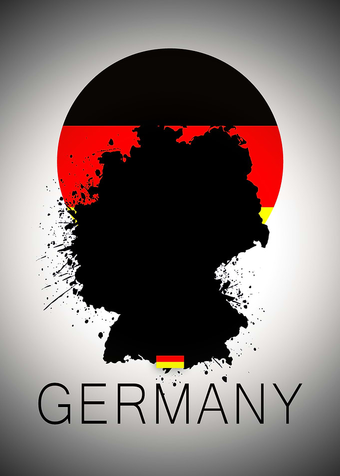 Germany moon map