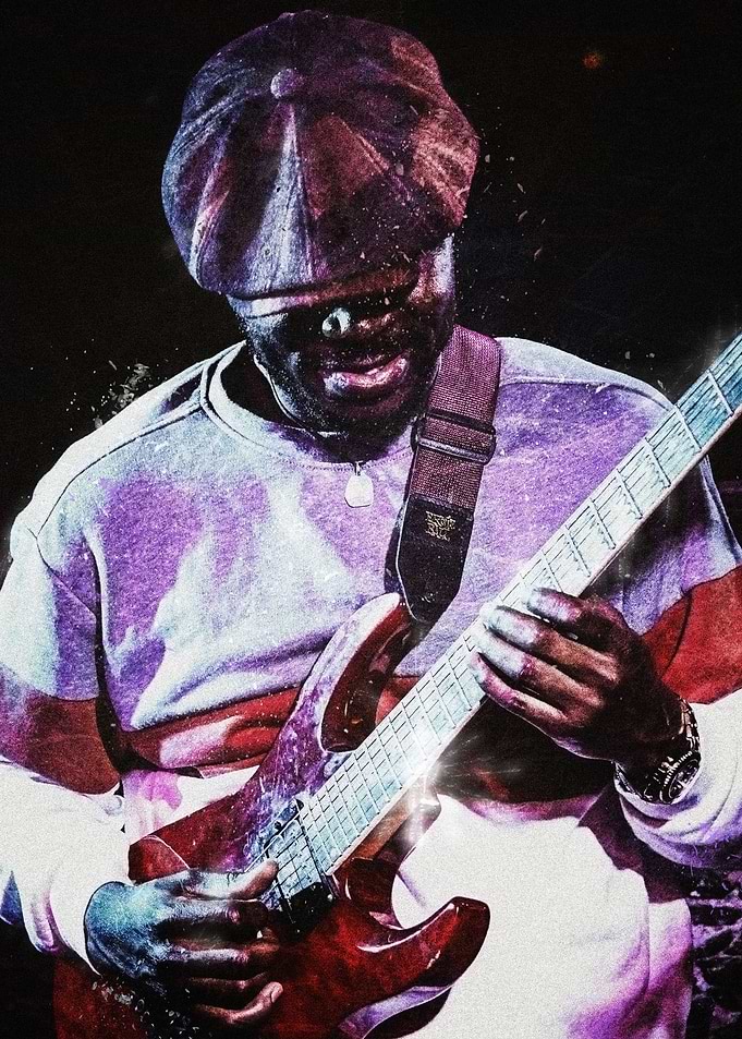 The passion of guitar