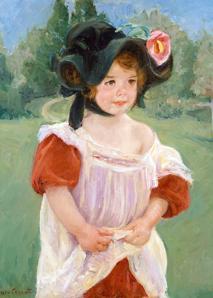 Standing in a Garden 1900
