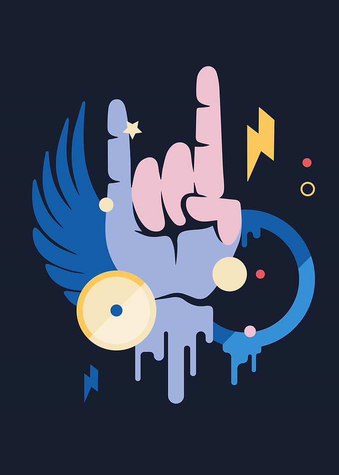 Rock music symbol