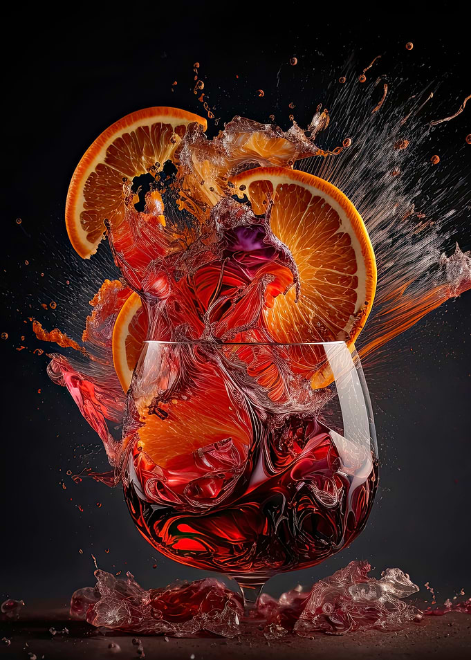 Boozy Boom Negroni Drink