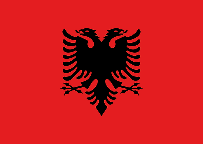 Albanian Flag of Albania