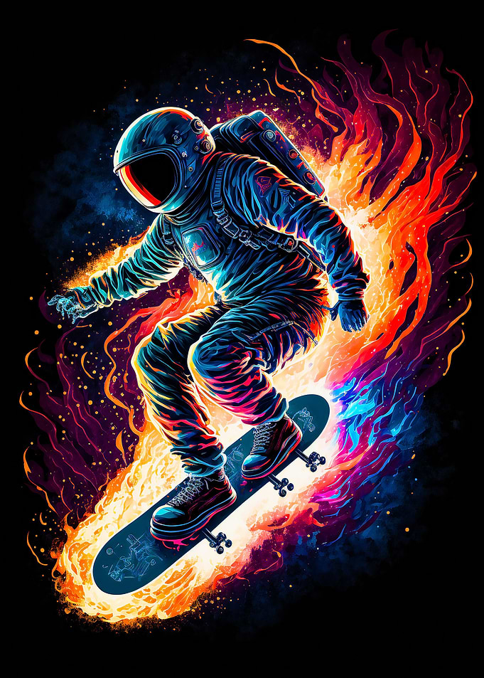 Astro on fire 3