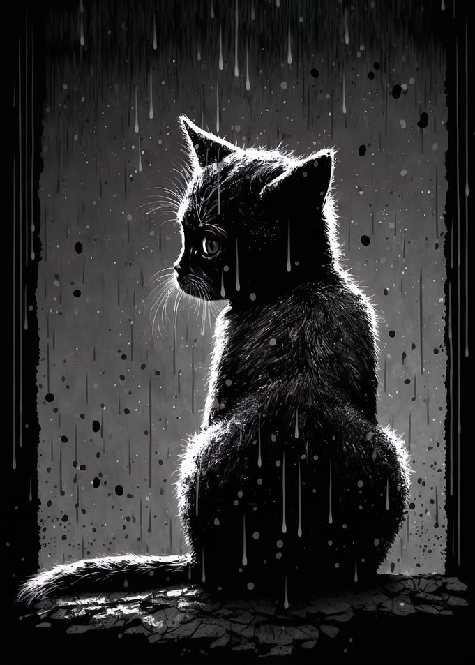 Sad Cat