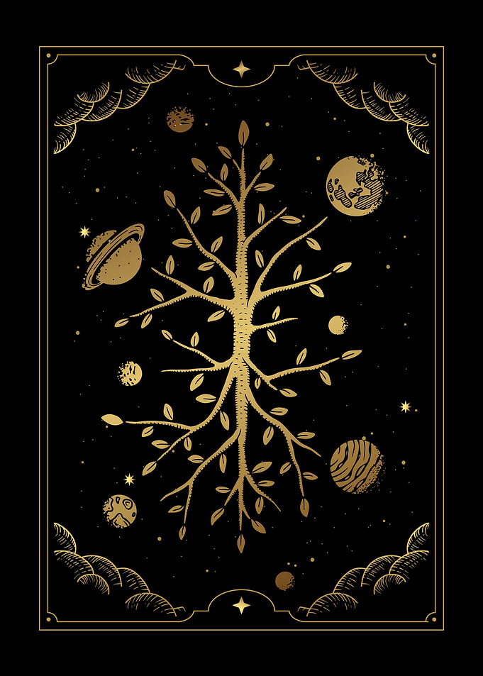 Tarot the tree roots