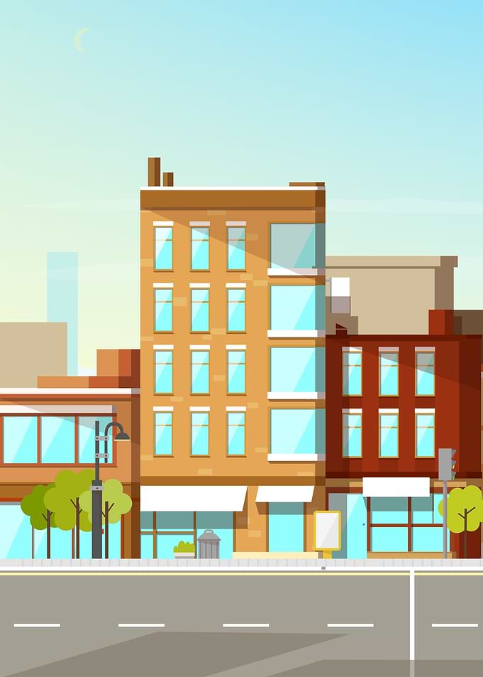illustration city