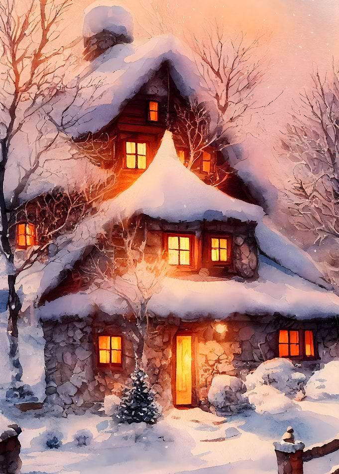 Watercolor Winter