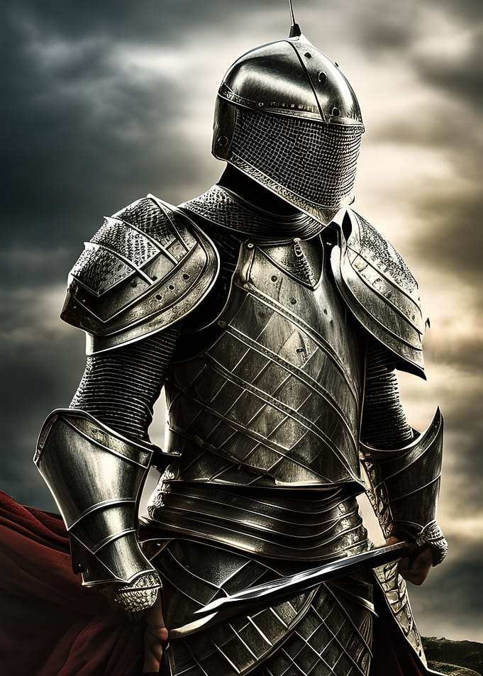 Knight in Armor Worrior