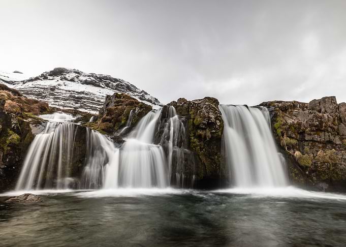 Waterfall in Iceland
