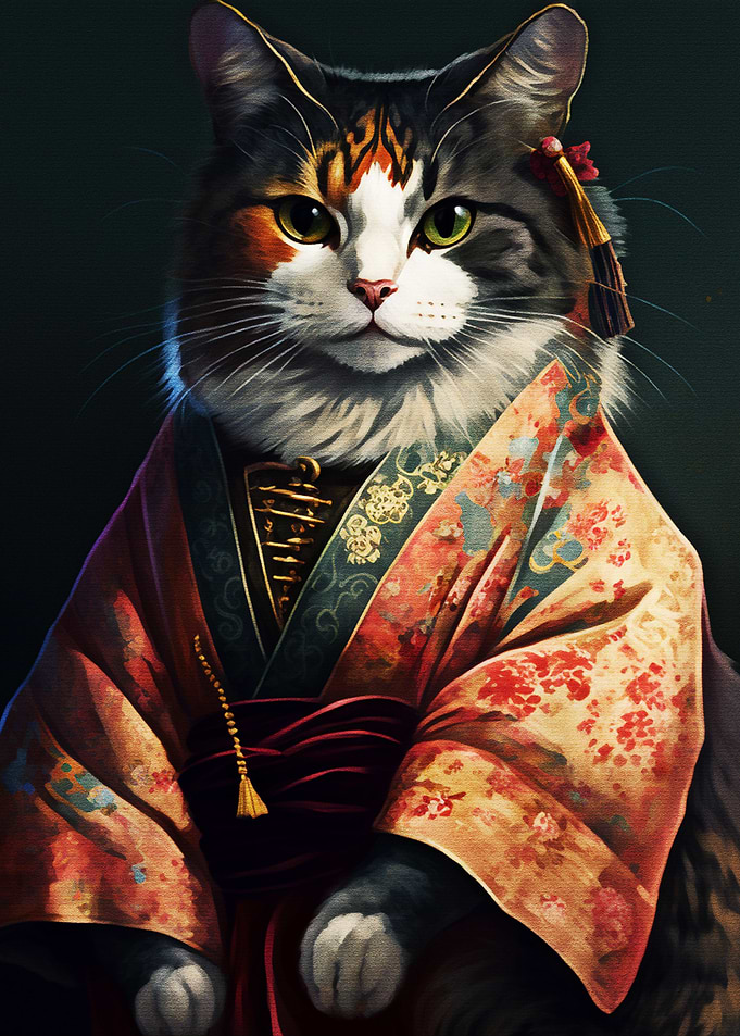 Kimono Cat