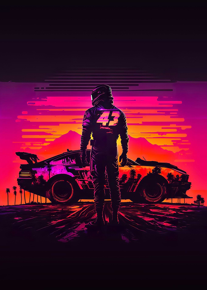 Racer 43 and his car