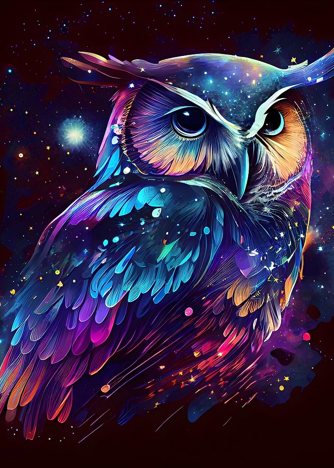 OWL with Galaxy Theme