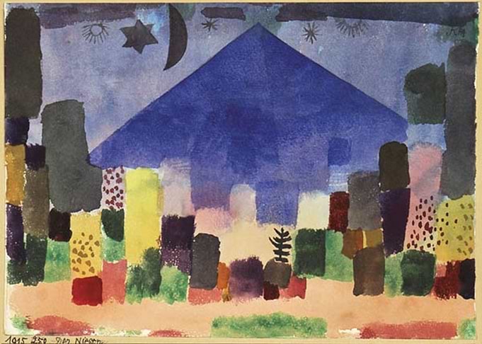 der niesen by Paul Klee