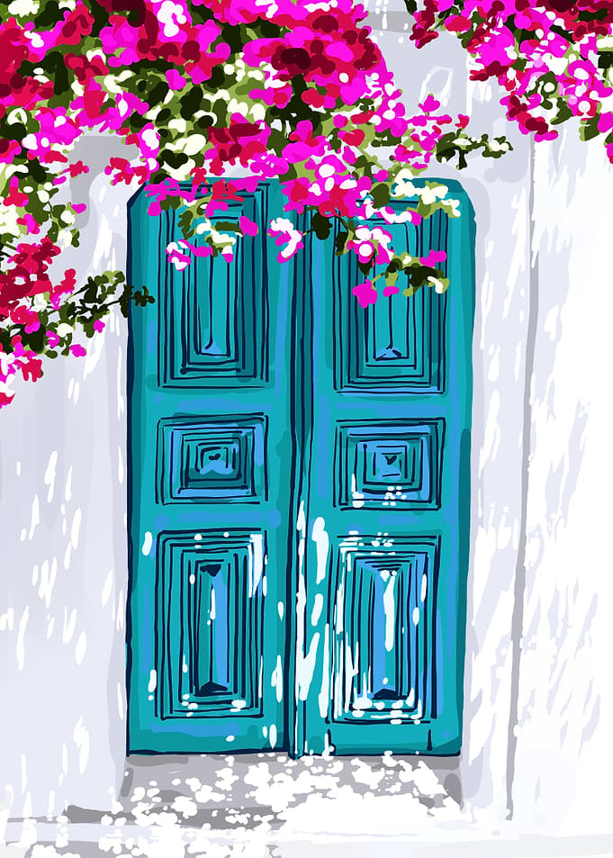Another Santorini Home