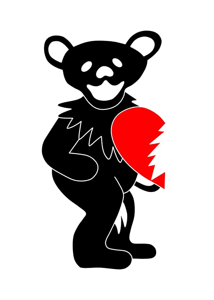 black bears wtih love