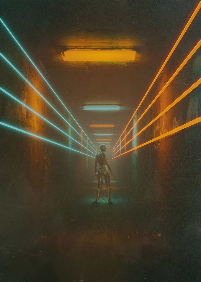 Lost 3D Surrealism Render