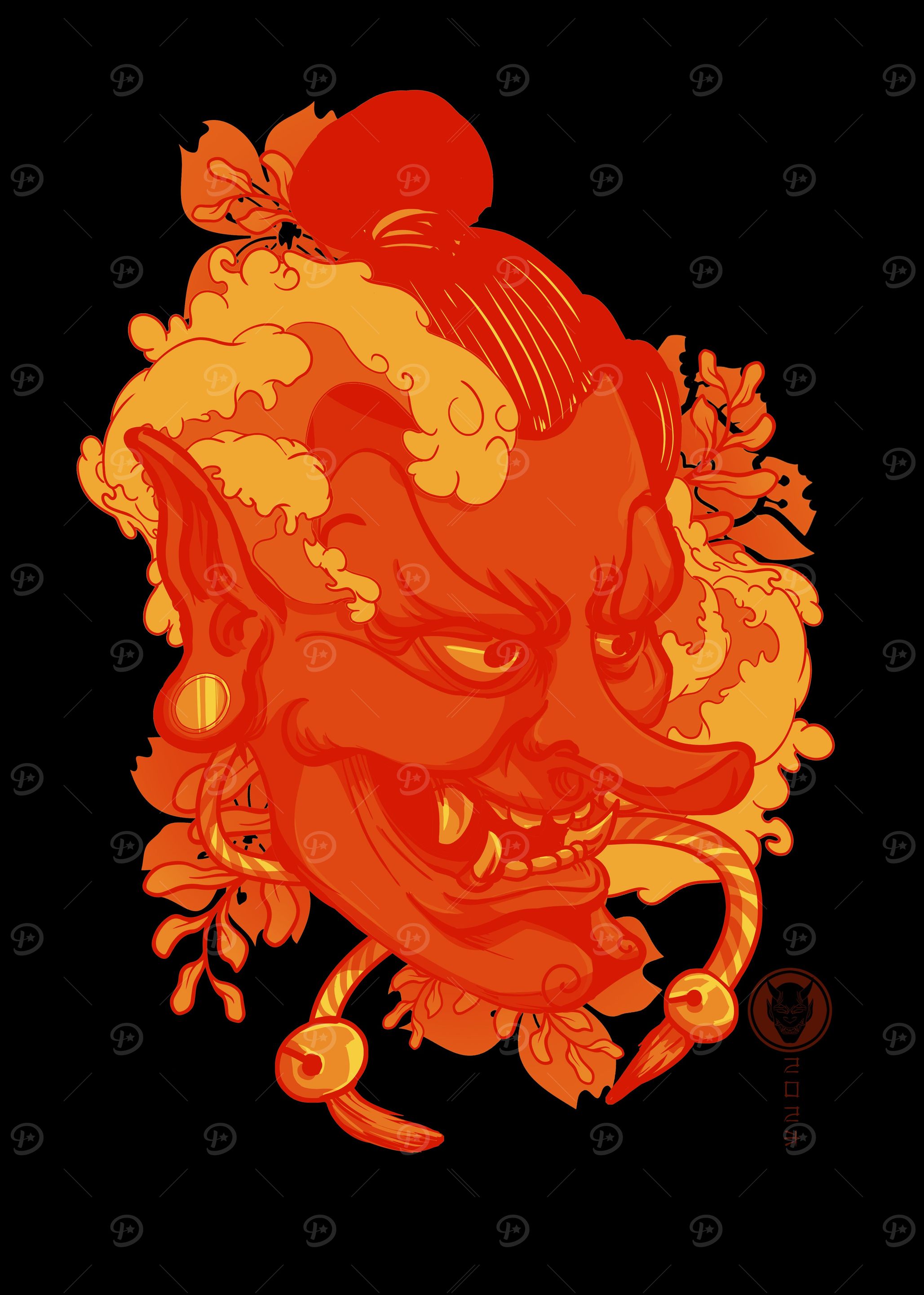 Japanese Tengu Mask