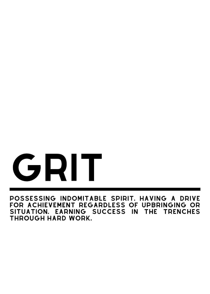 Grit Definition