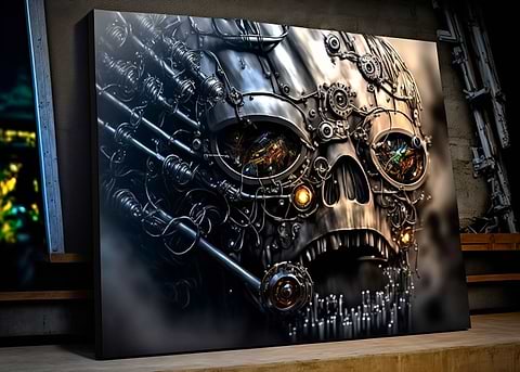Steel Canvas — metal poster wall art