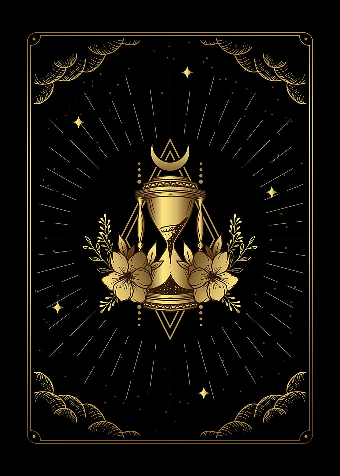 Tarot the grail flower