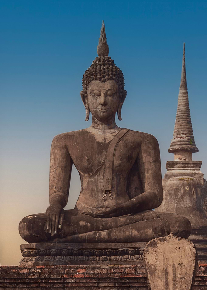 Buddha in a temple