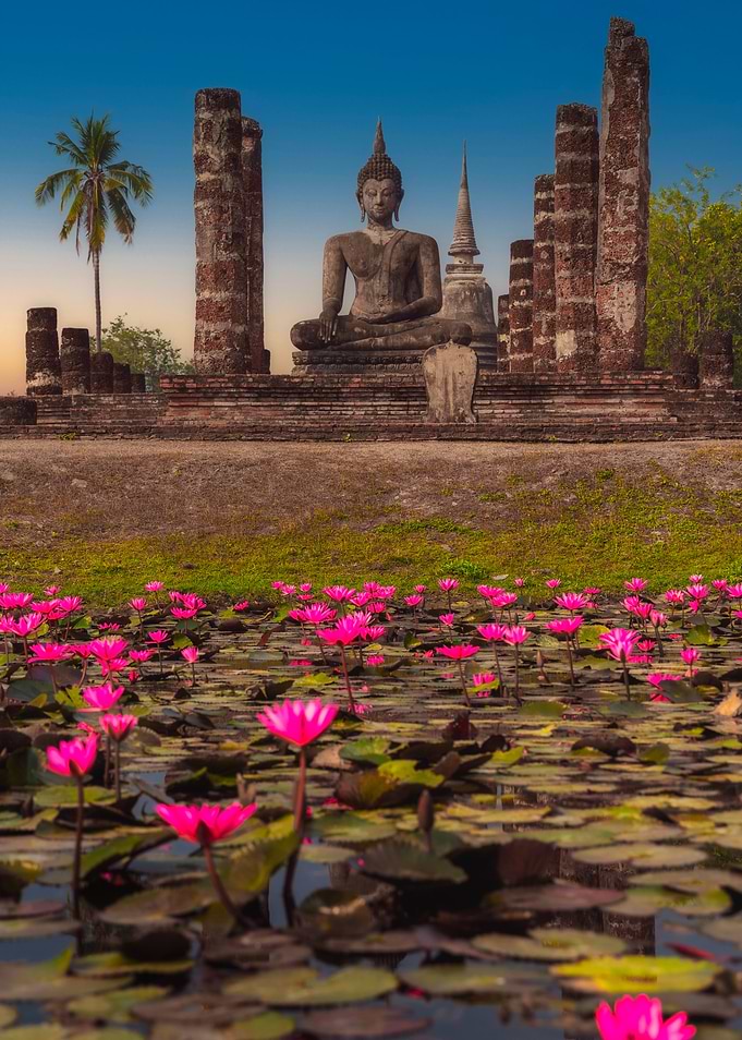 Buddha in a temple