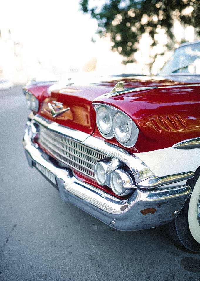 Red Vintage Classic Grill