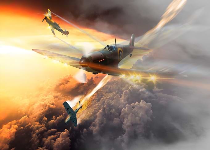 Spitfire Dogfight
