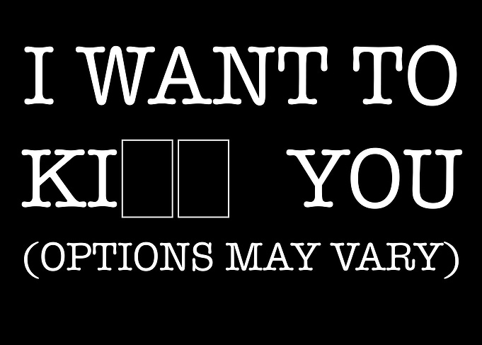 I Want To BLEEP You