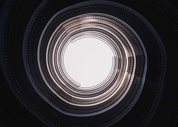 Staircase spirals