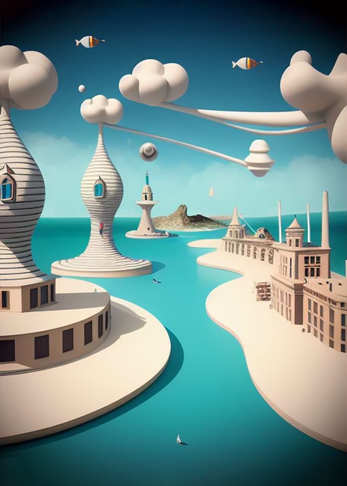 Surreal Fantasy Seascape