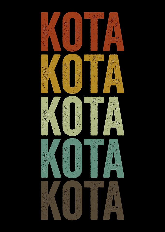 Kota India Retro Vintage
