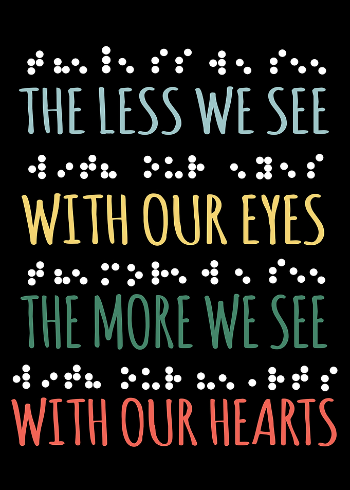 With Our Hearts Braille