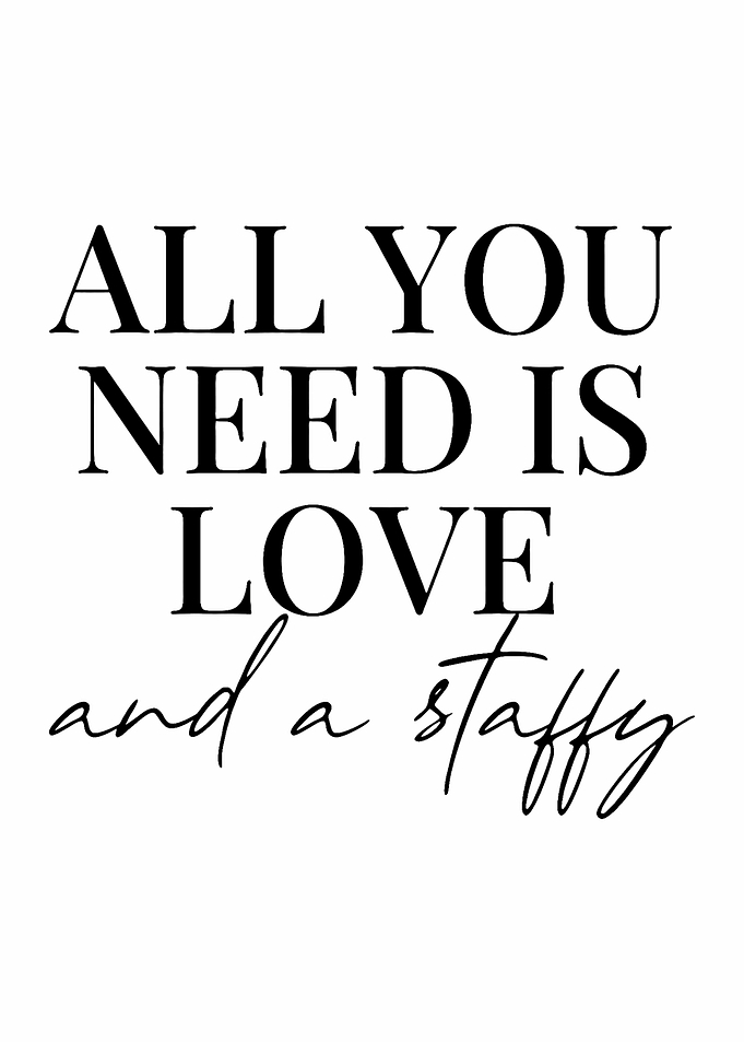 All you need is love and a