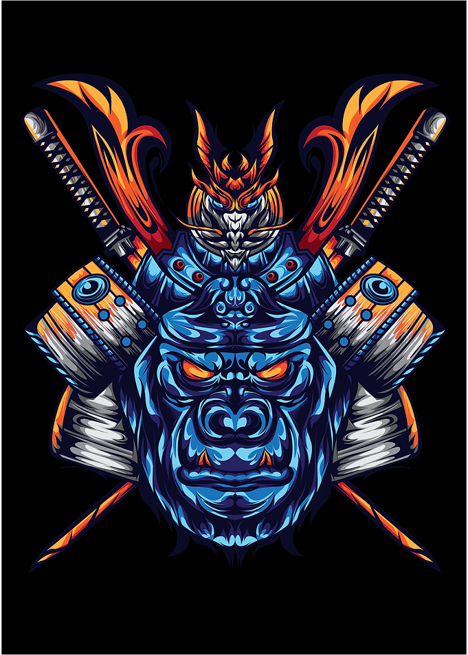 samurai kingkong head