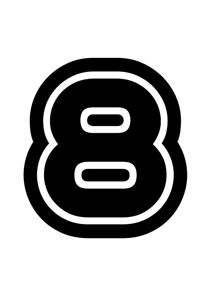 number eight