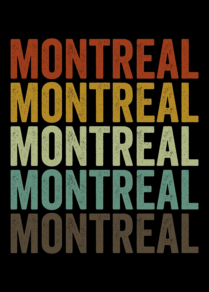 Montreal Canada Retro