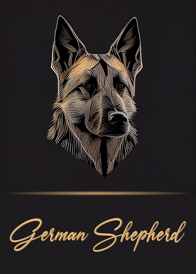 Elegant German Shepherd