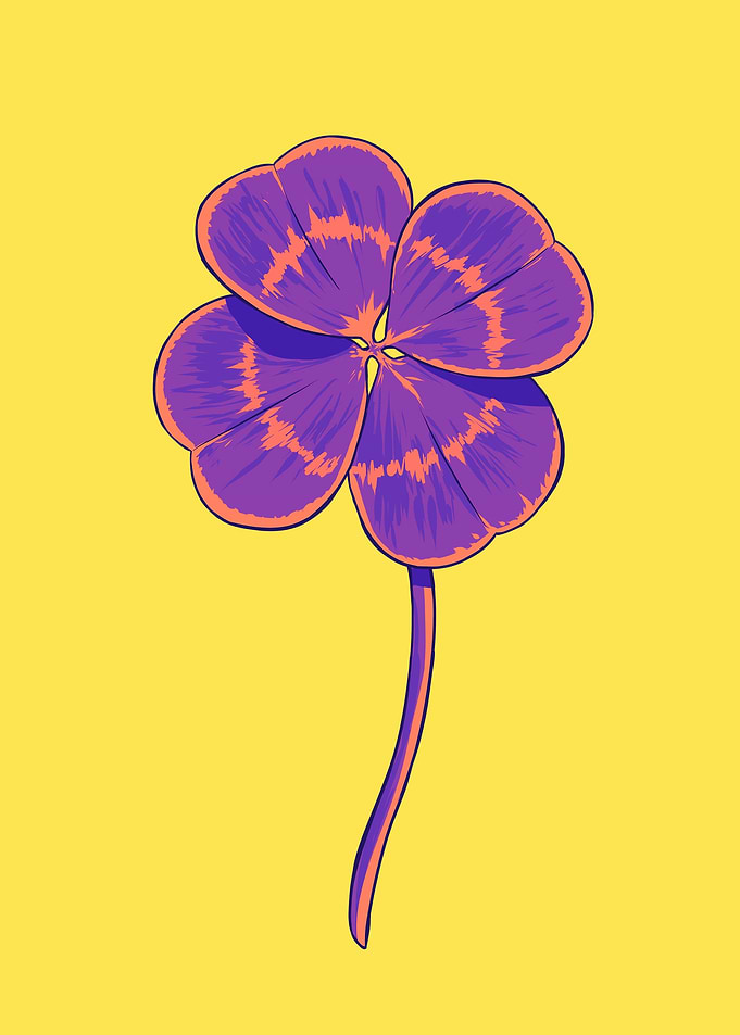 Lucky Leaf Popart