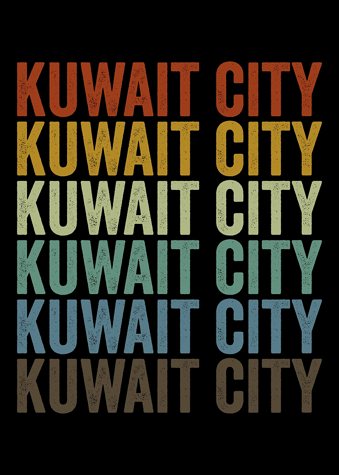 Kuwait City Kuwait Retro