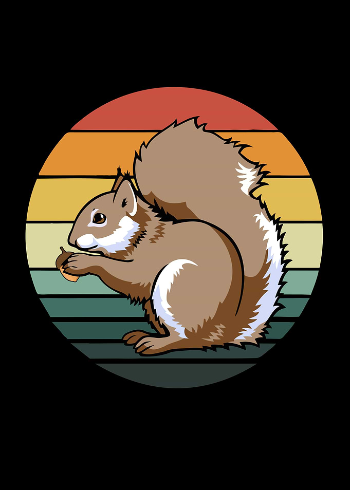 Cute Squirrel Lover Gift