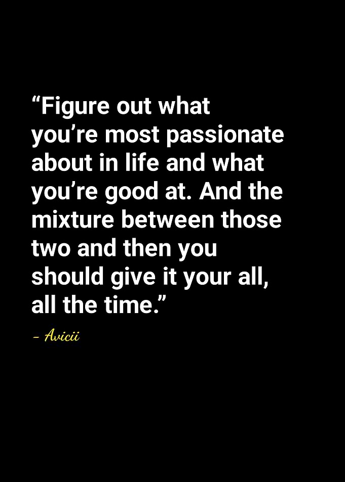 Avicii quotes