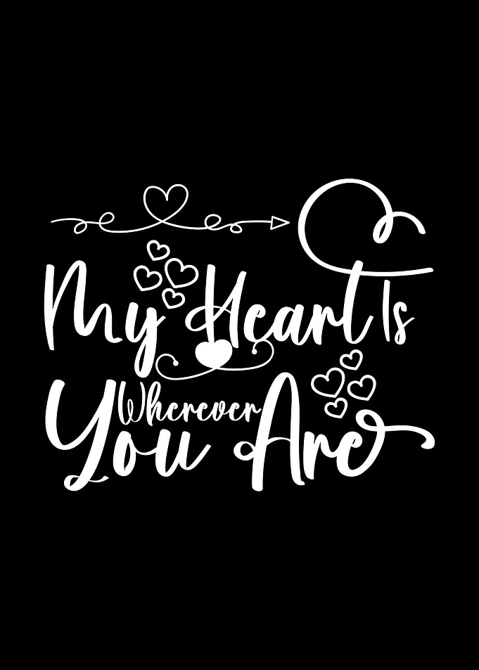 My heart is with you