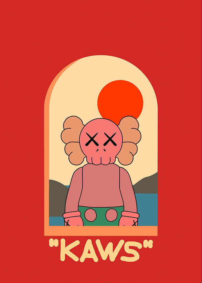 kaws afternoon window