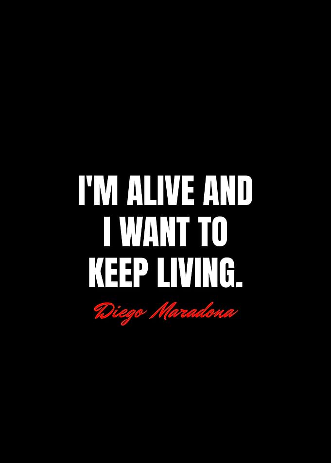 Diego Maradona Quotes