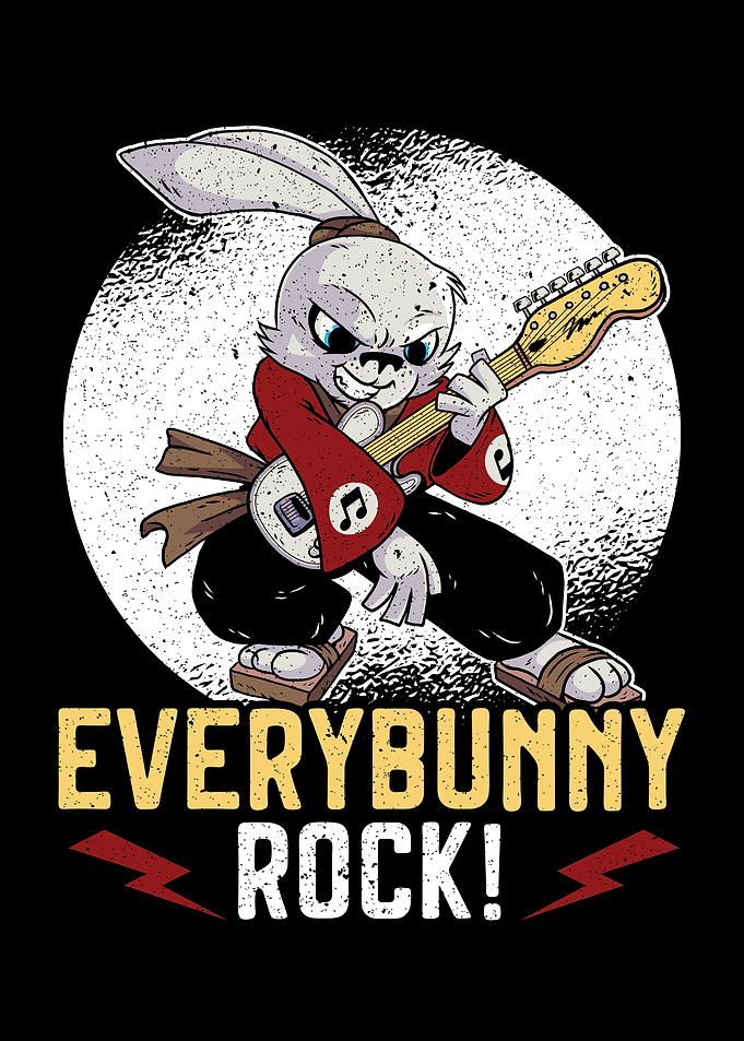 Everybunny Rock Rabbit