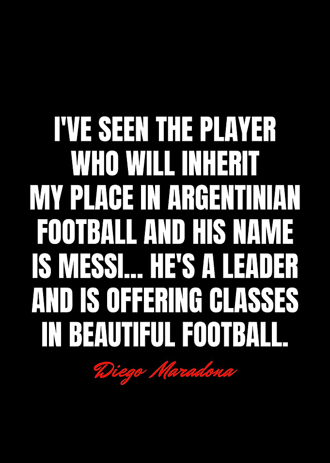 Diego Maradona Quotes