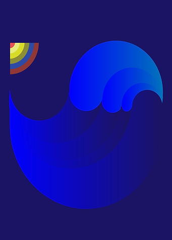 Ocean Waves Sunset