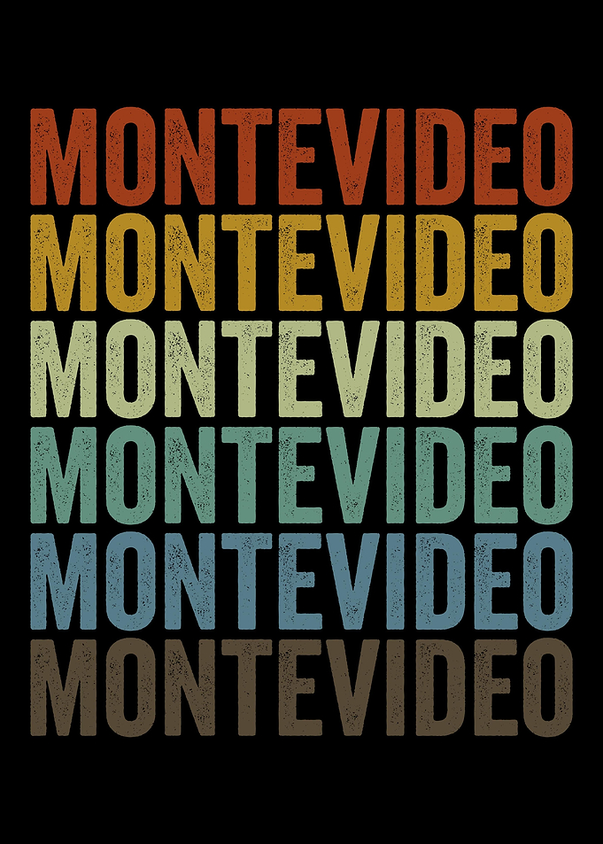 Montevideo Uruguay Retro
